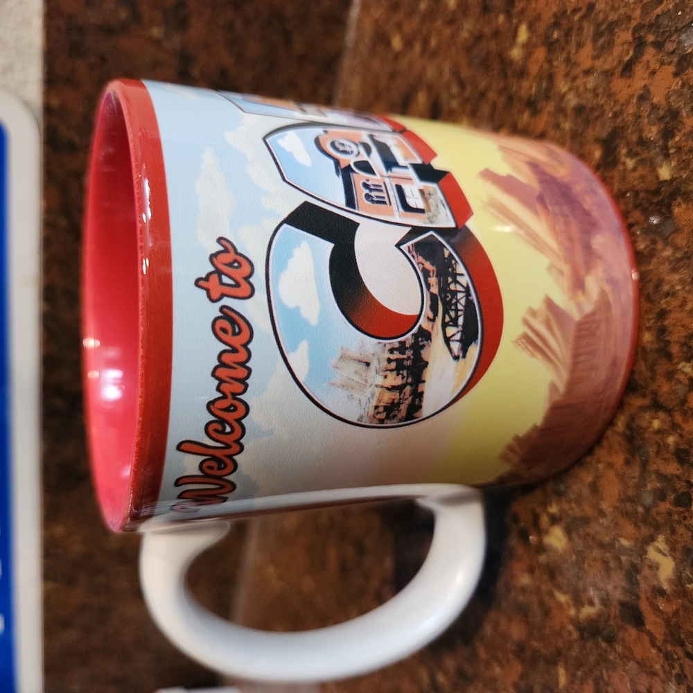 Disney California Adventure Cars Land Souvenir Mug